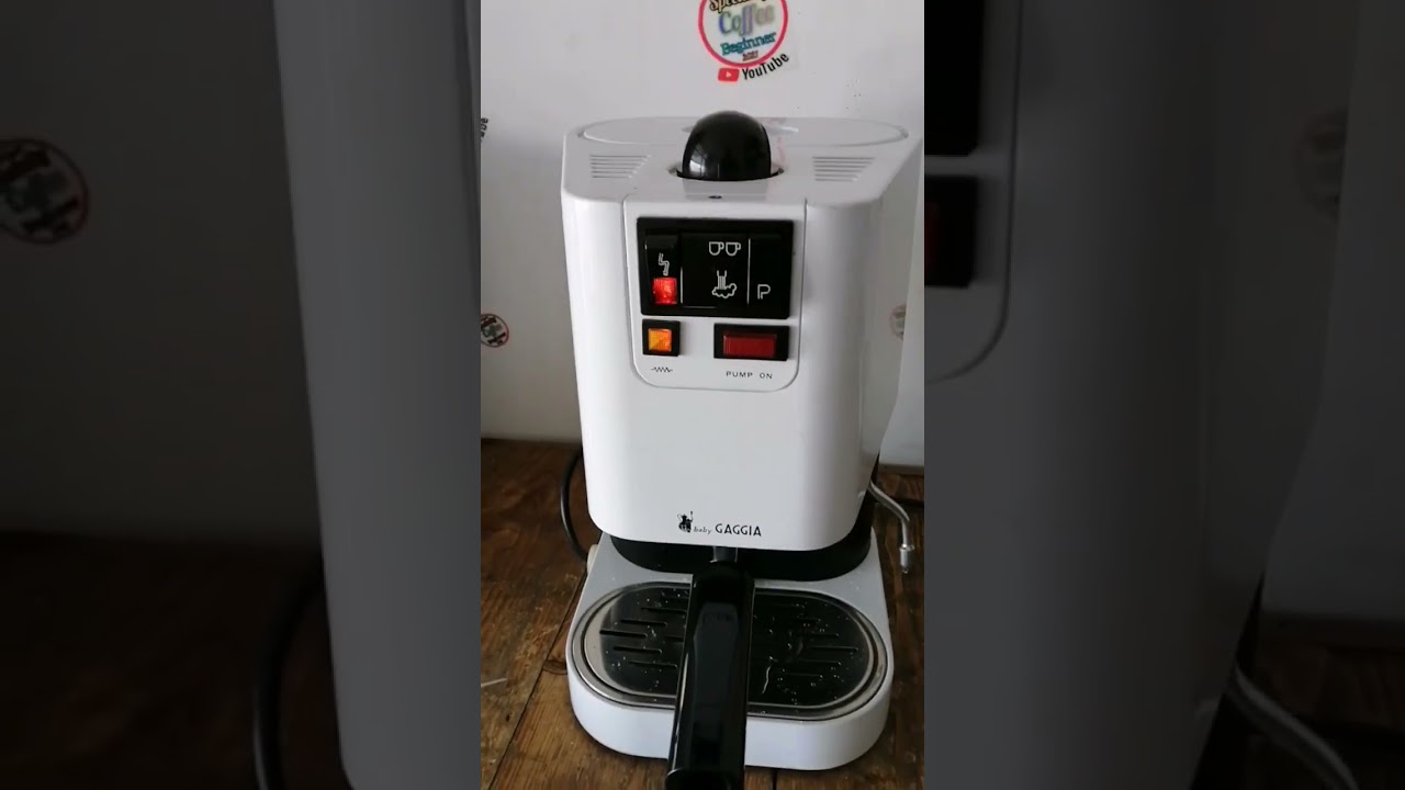 توضيحات مهمة حول طريقة الإستعمال مكينة قهوة Gaggia baby