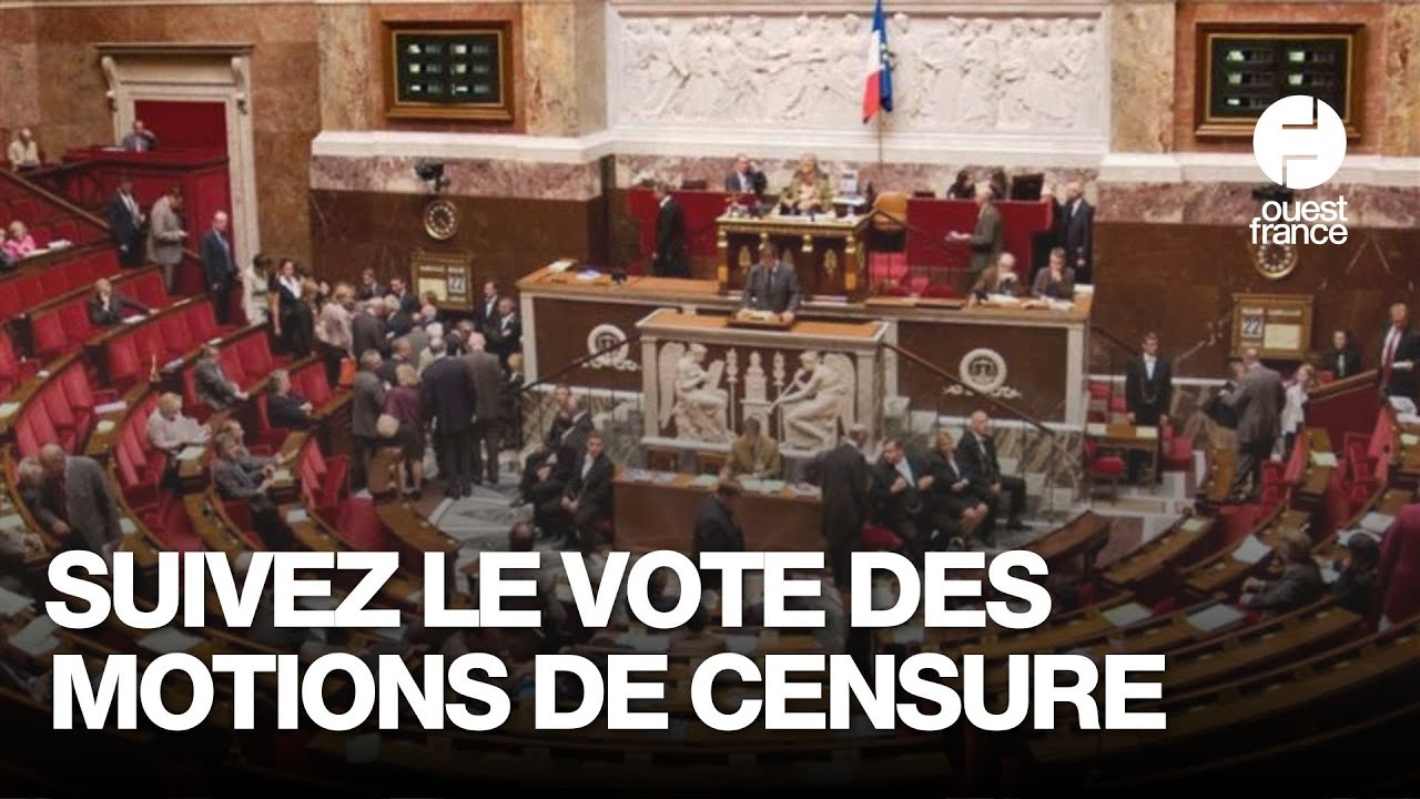 Budget : deux motions de censure étudiées, suivez notre direct