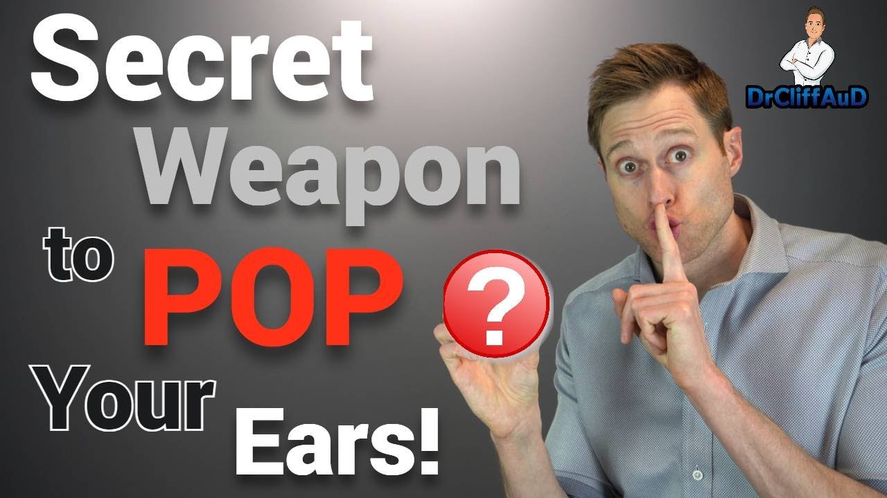 Secret Weapon to POP Your Clogged Ears INSTANTLY! EarPopper Review