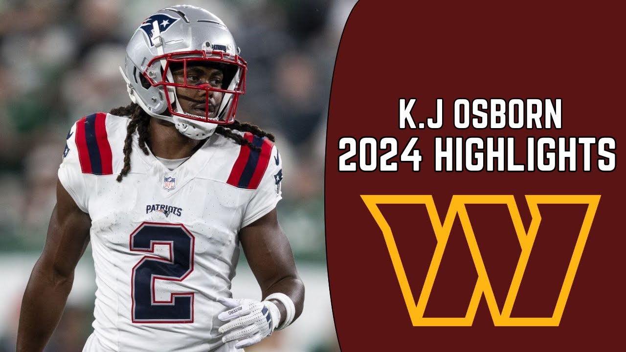 K.J Osborn 2024 Highlights *EVERY TARGET* 🔥| Welcome to the Commanders