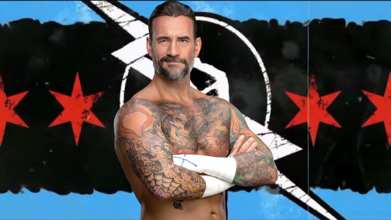 Cm Punk 2025 theme song Cult Of Personality Arena Effects (Elimination Chamber entrance)