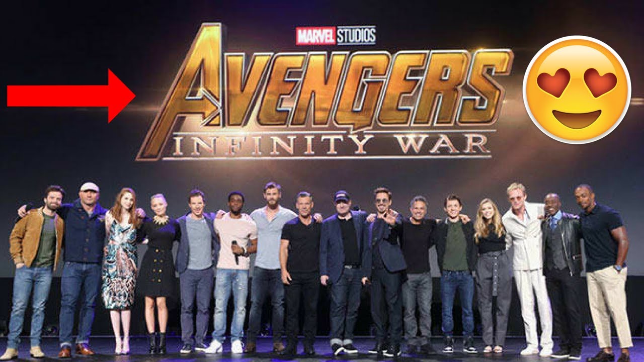 Avengers 3: Infinity War Cast get together at D-23 Expo - Tom Holland & Robert Downey Jr. - 2017