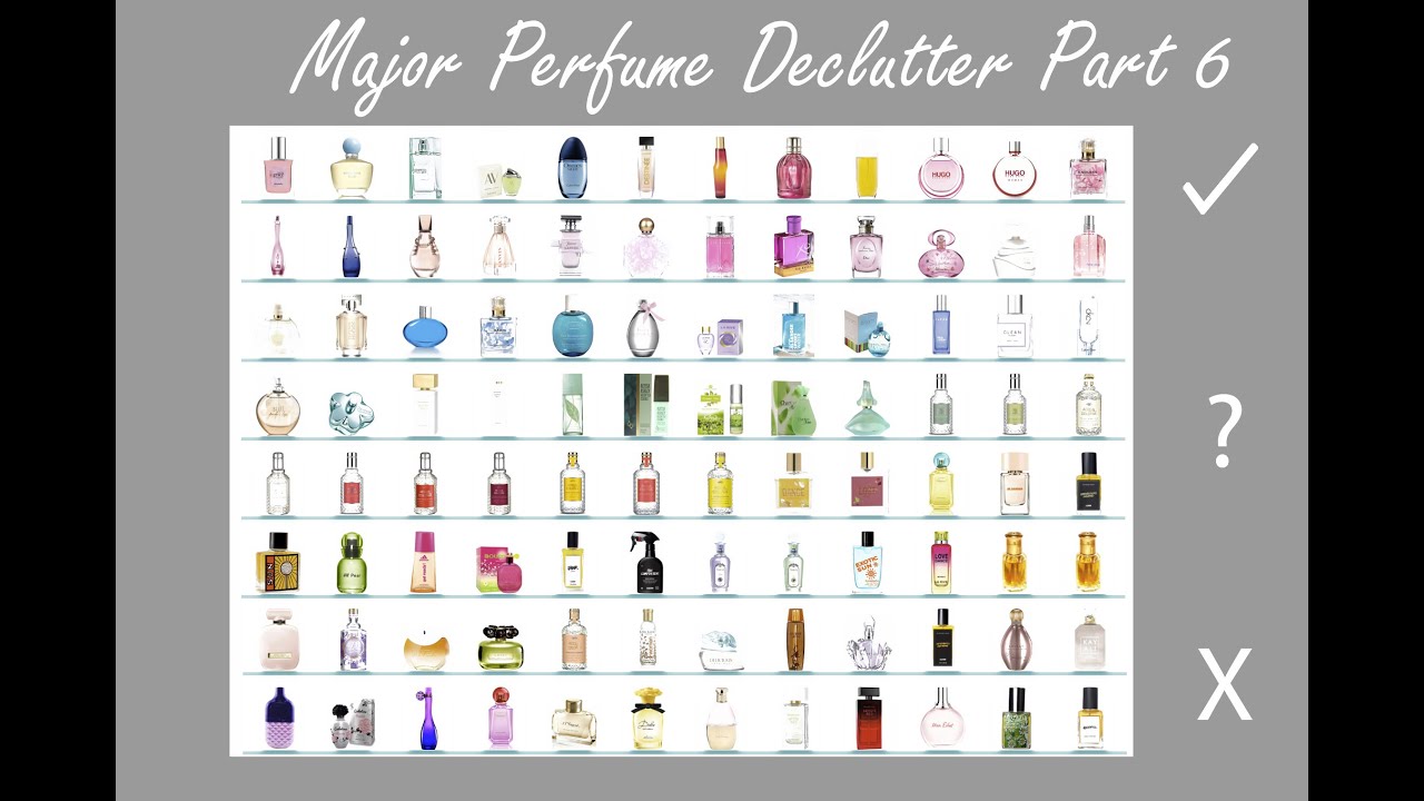Major Perfume Declutter Part 6 - Getting my collection under control and getting some space back!