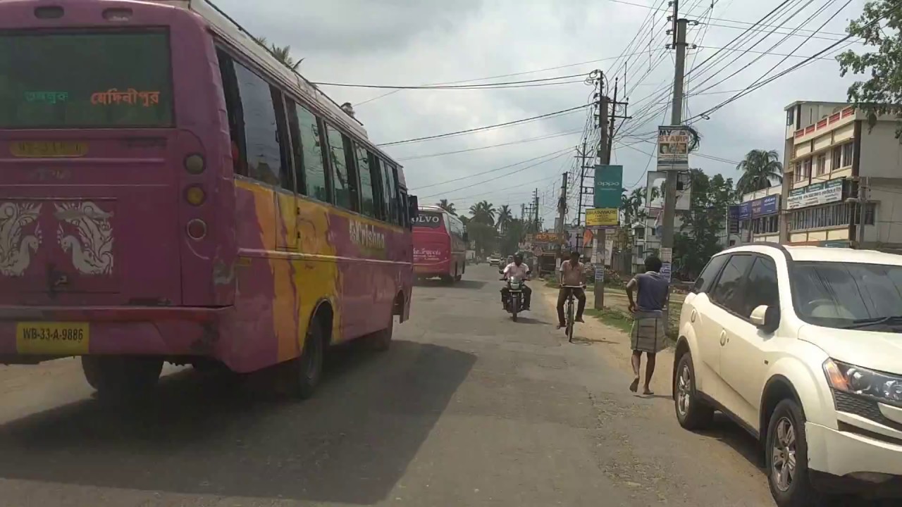Hospital More (Tamluk) to upto Maniktala Bus Stop (Tamluk):- Amazing Road View