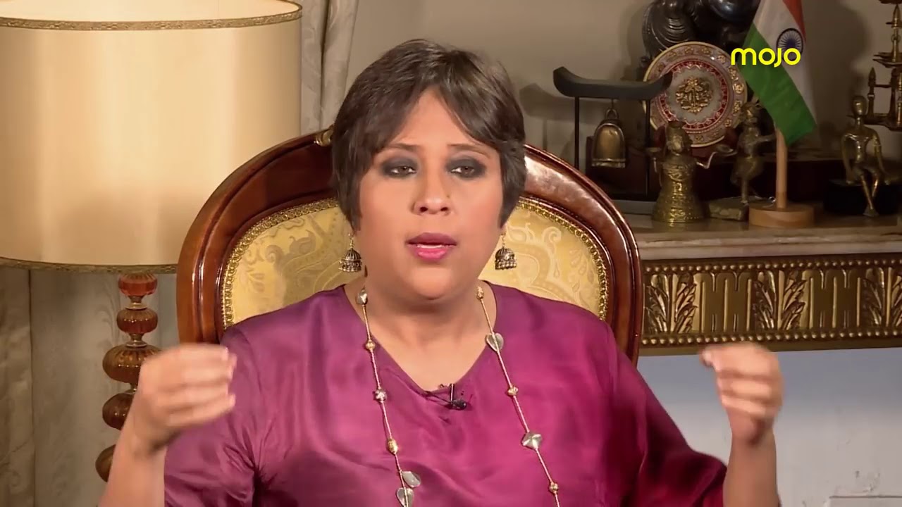Dr Shashi Tharoor With Barkha Dutt