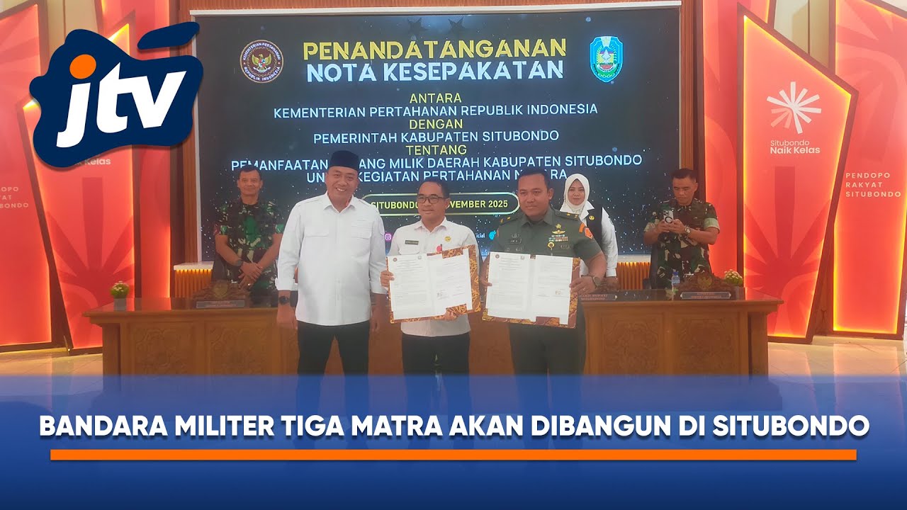 BANDARA MILITER TIGA MATRA DI BAGUN DI ASEMBAGUS