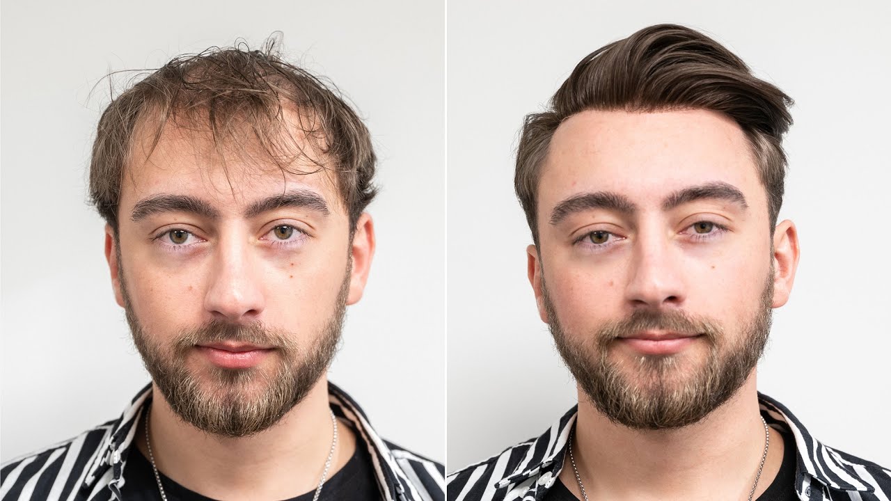 No more problems when styling thin hair | Transformation with a hairsystem | Hairsystems Heydecke
