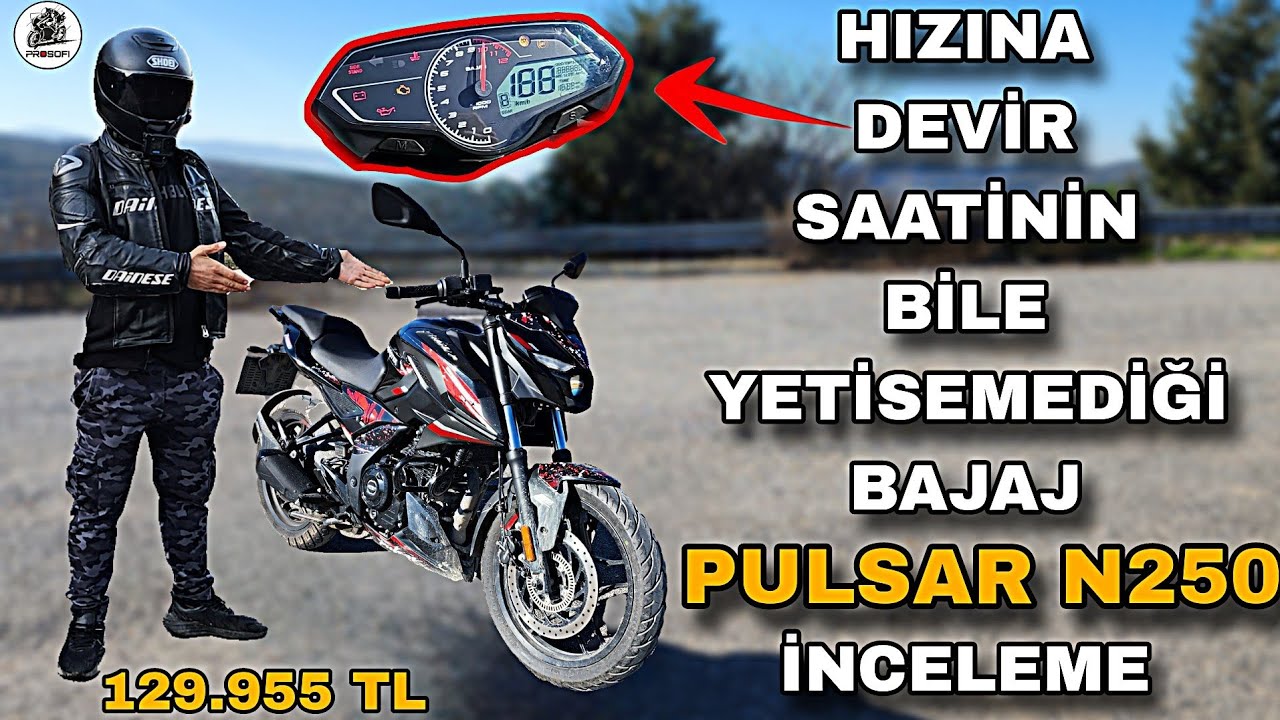 BAJAJ N250 İNCELEME - TOP SPEED & SON HIZ NASIL ARTAR ? KAFASINA GÖRE TAKILAN GÖSTERGE ! ALINIR MI ?