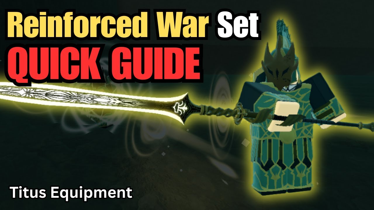 Quick Guide: Reinforced War Set - Disables Vents & Criticals! | Deepwoken