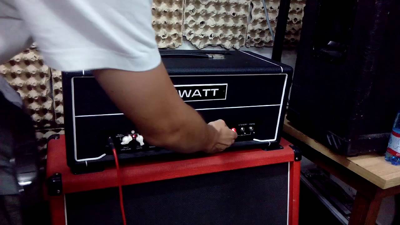 Hiwatt HGS 100 gain level test