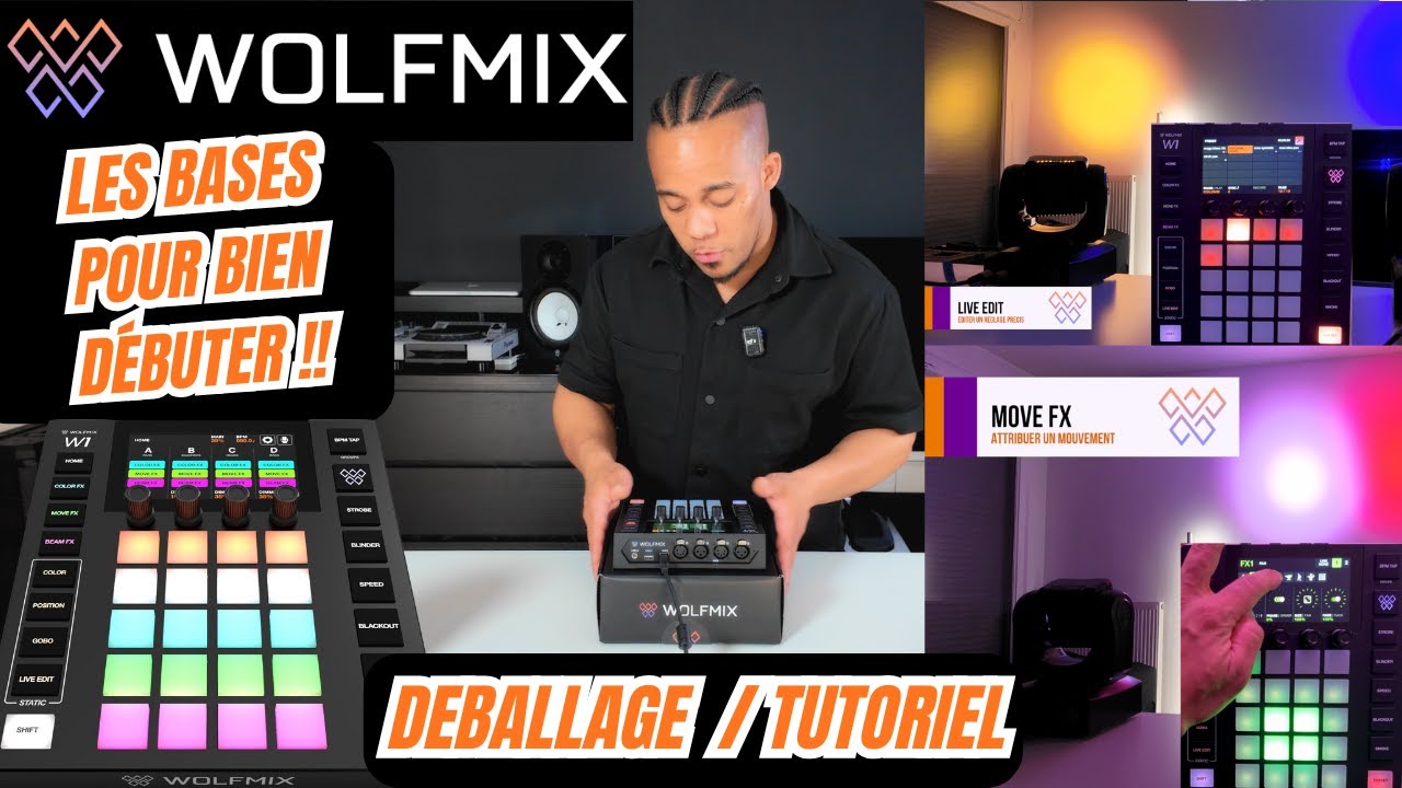 WOLFMIX W1 MK2 : Les bases pour bien commencer - Découverte et TUTORIEL