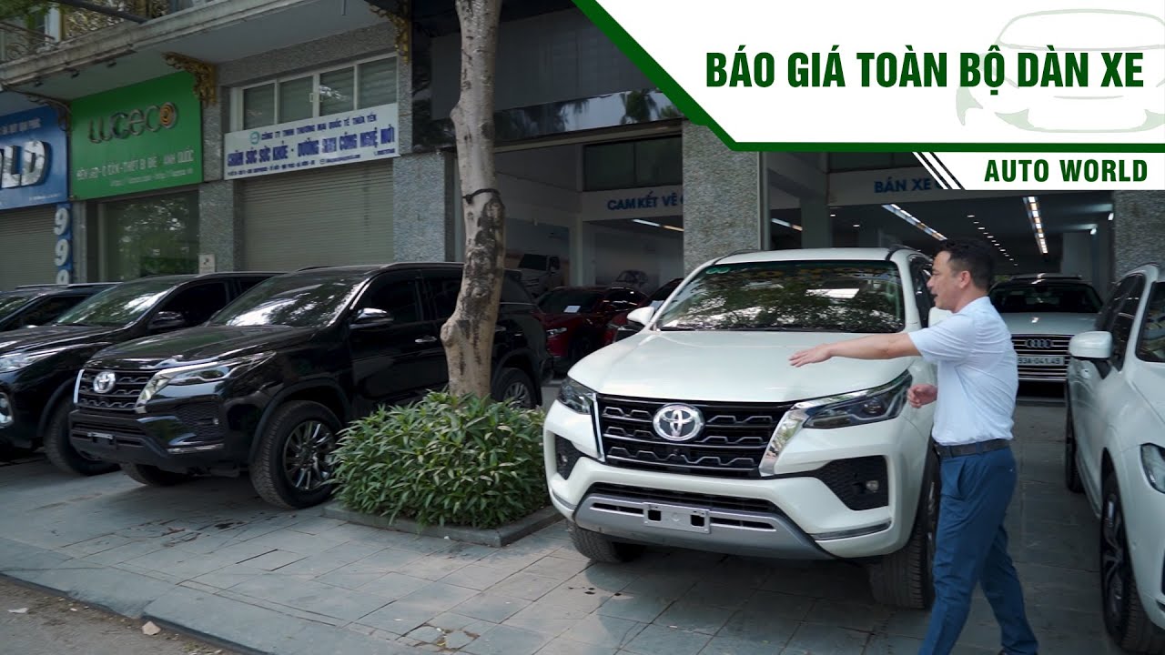 Báo giá toàn bộ dàn xe ô tô cũ lướt đang bán tại Thế Giới Xe Hơi