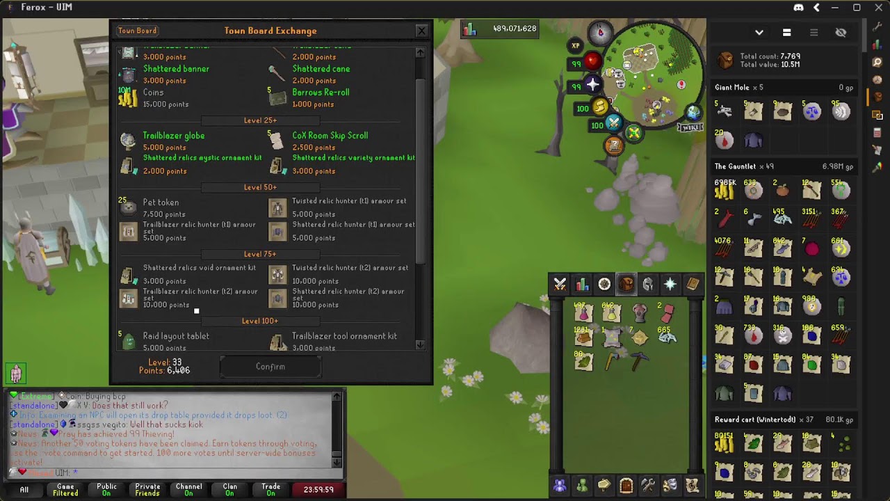 🔴 FEROX RSPS - MAXED UIM