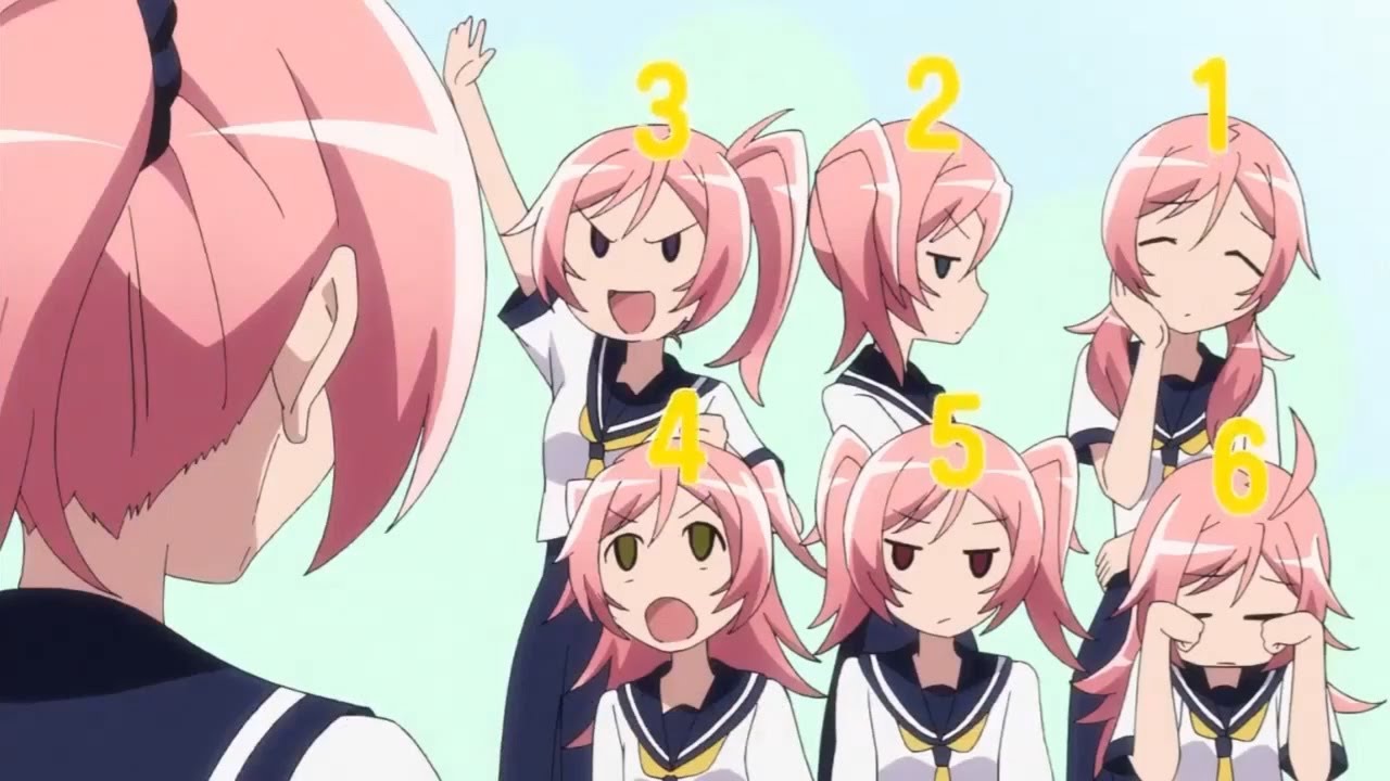 When you can create 7 clones of yourself...