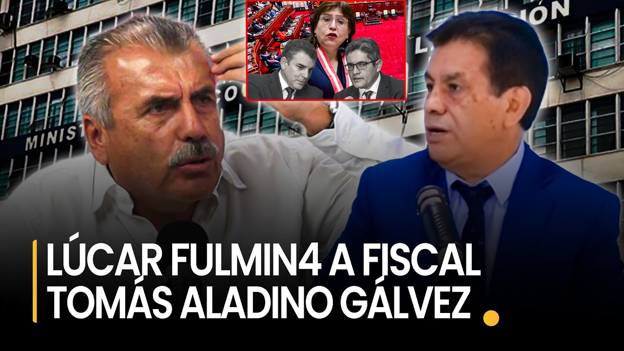 NICOL&Aacute;S L&Uacute;CAR TRASQUILA EN VIVO A FISCAL DE LA NACI&Oacute;N TOM&Aacute;S ALADINO G&Aacute;LVEZ