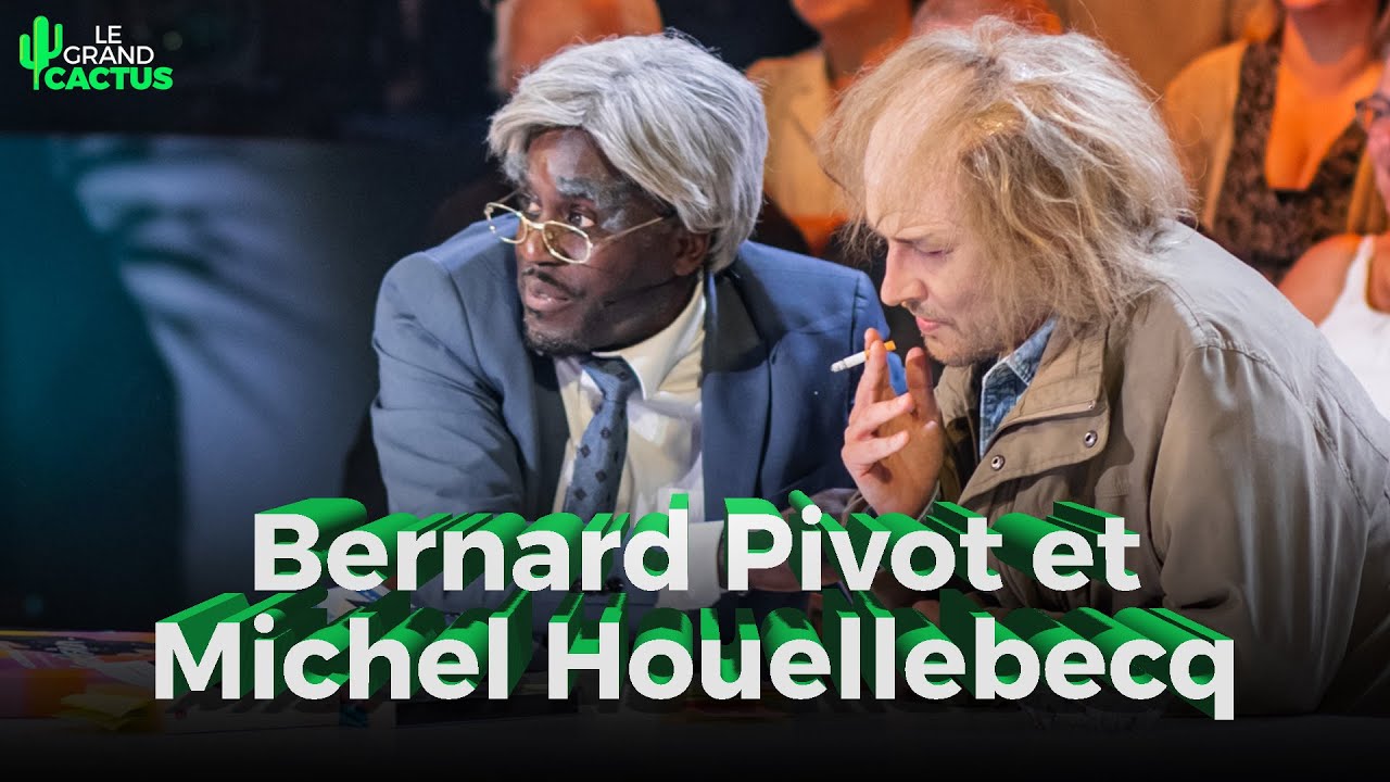 Bernard Pivot et Michel Houellebecq | Kody et Damien Gillard | Le Grand Cactus 154