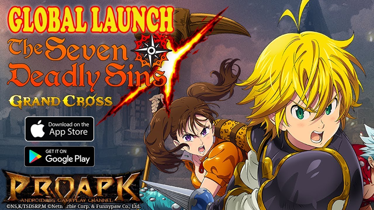 The Seven Deadly Sins: Grand Cross Gameplay Android / iOS (GLOBAL LAUNCH)