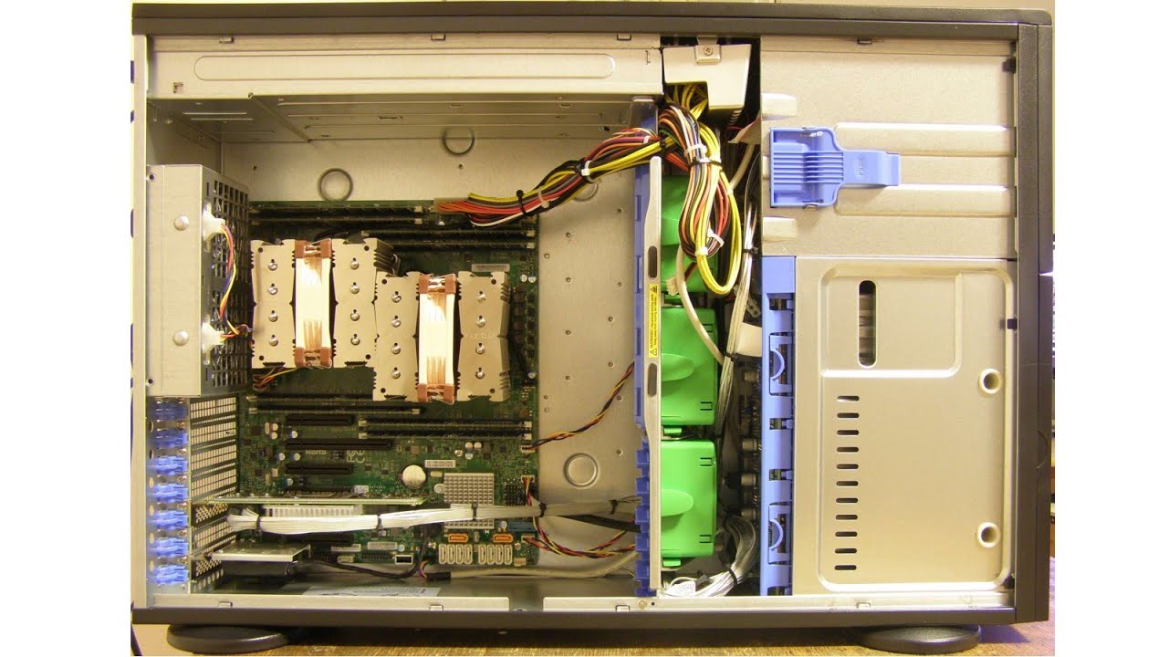 Dual Xeon server - 32 vl&aacute;ken, 128GB RAM, Adaptec 81605ZQ - RAID 5 (SSD, HDD), redundantn&iacute; zdroj