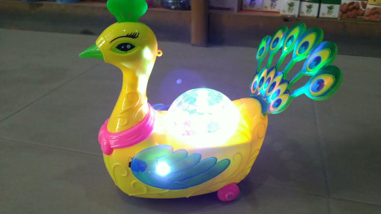 beautyfull swan | Dancing peacock | Battery operated | unboxing testing