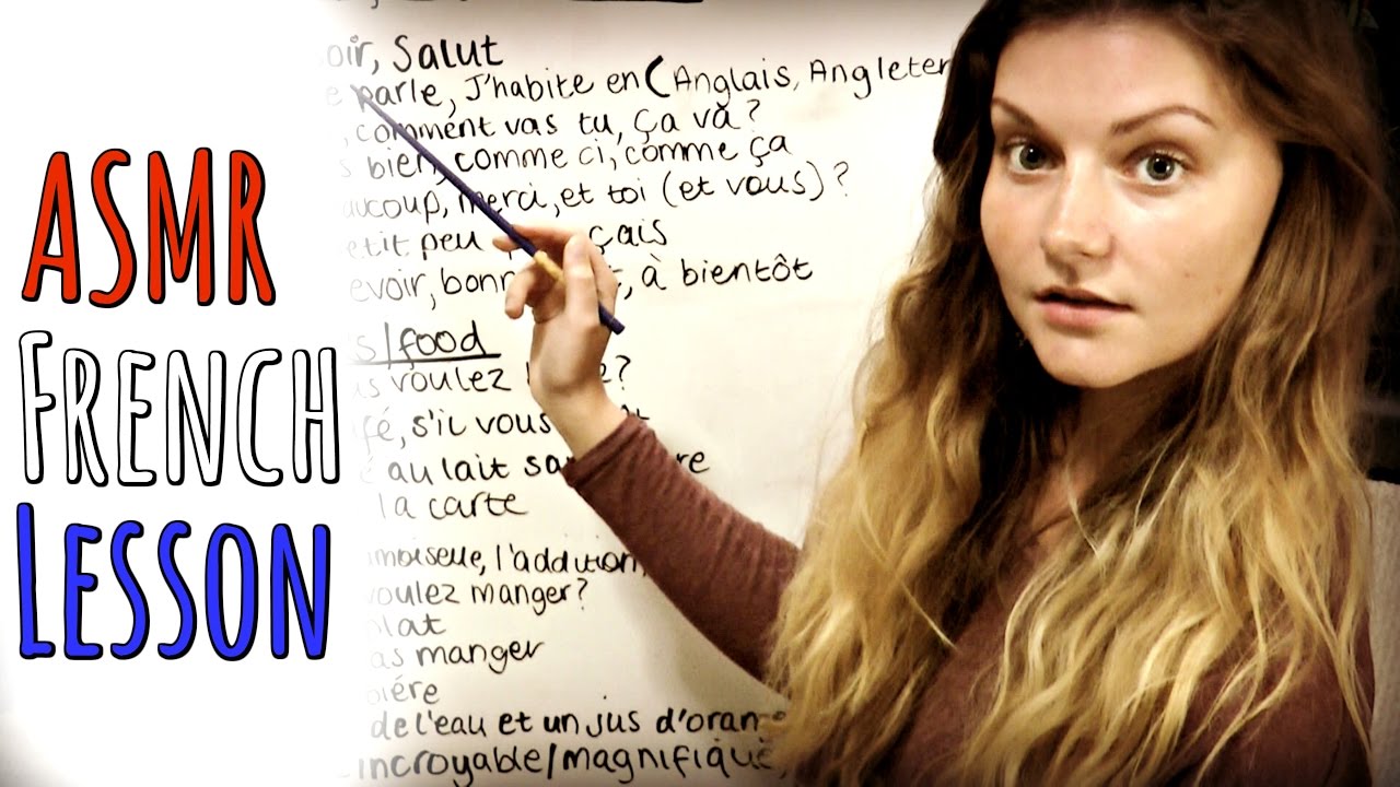 (ASMR) Leçon De Français 🇫🇷 Teacher Role Play - School RP