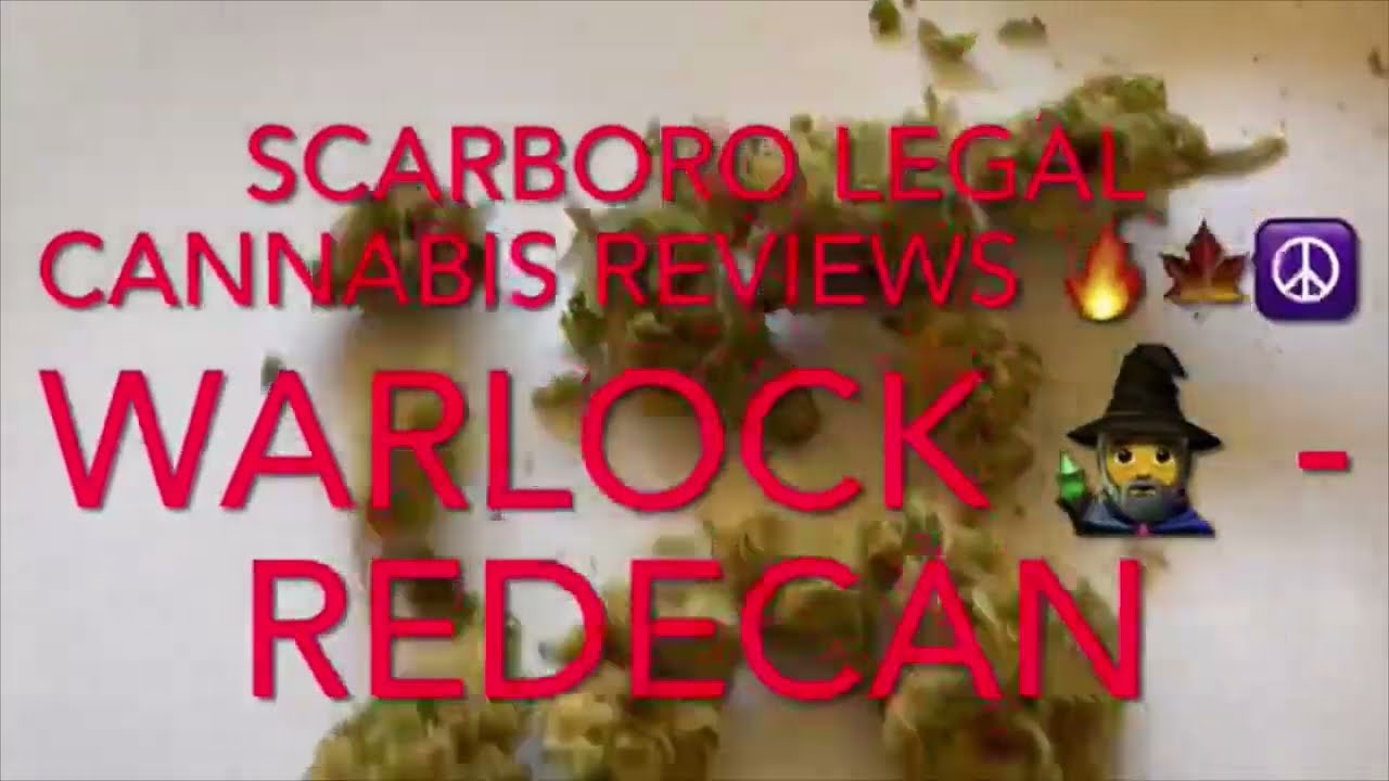 SCARBORO #LEGAL #CANNABIS #REVIEWS ~ WARLOCK - REDECAN #WARNING - RANT ALERT ! *Hybrid (23.1% THC)