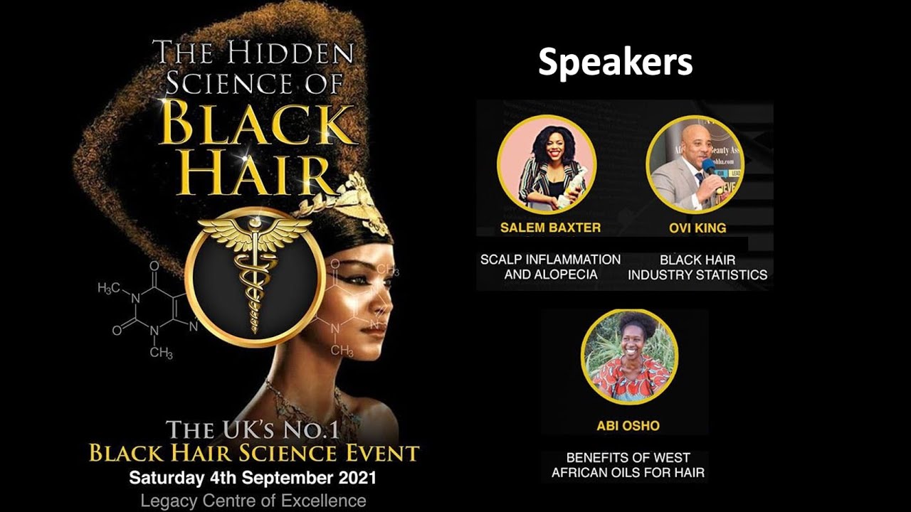 The Hidden Science of Black Hair (2021 event) | Ankh Rah | Ovi King | Abi Osho