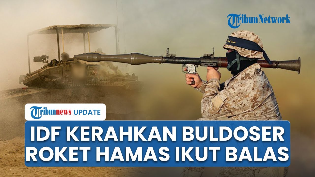 Rangkuman Israel-Gaza: Roket Hamas Hujani Israel, IDF Kerahkan Buldoser dan Tahan 400 Aktivis Global