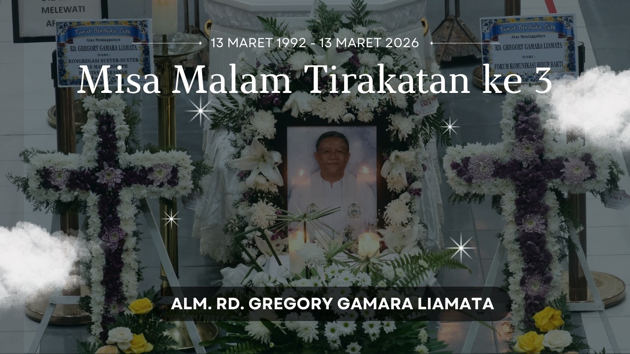 Misa Tirakatan Malam Ke 3 || Alm. RD. Gregory Gamara Liamata || Aula KAMS || 15 Maret 2026