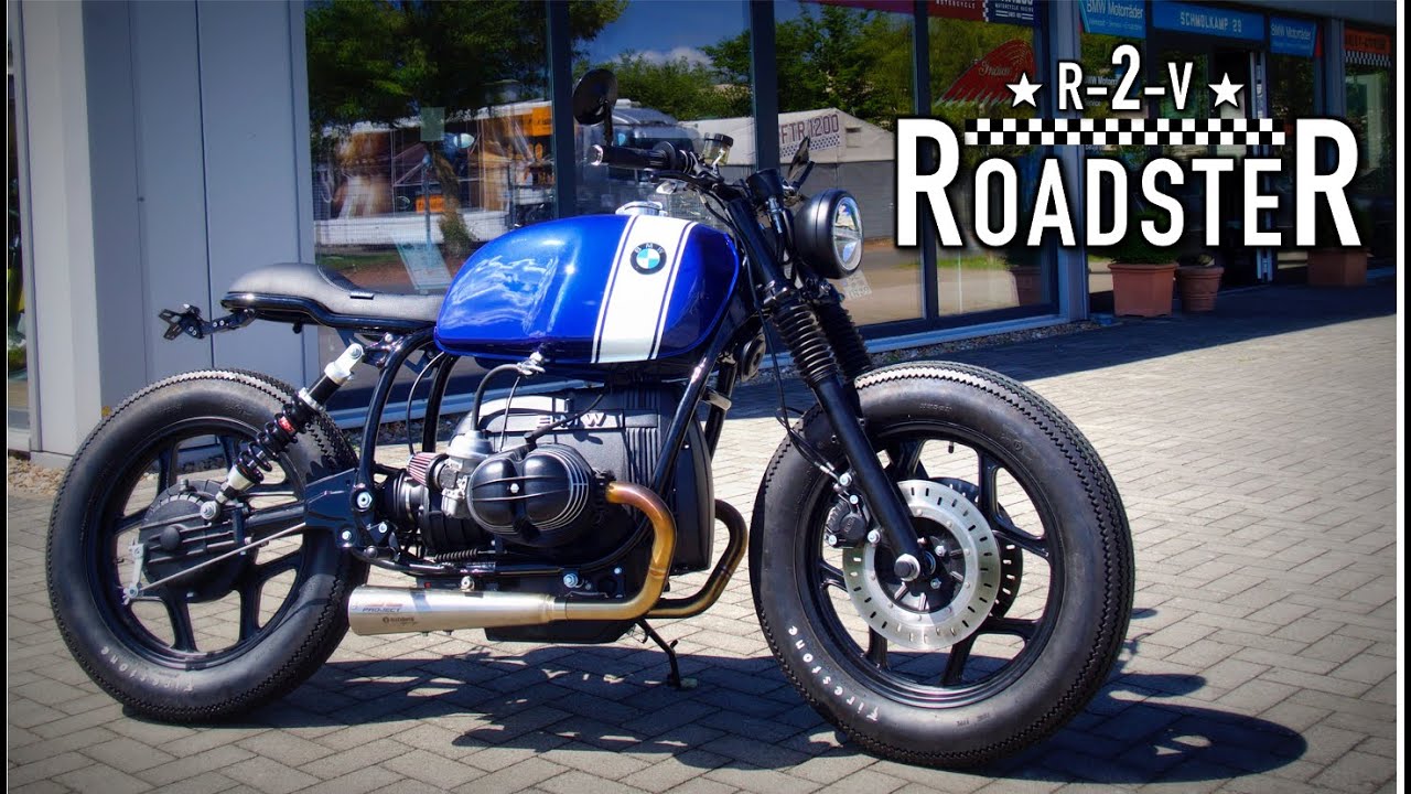 BMW R2V-Roadster (R 80 100 RT) Custom Bobber / Cafe Racer - SC Project Auspuff Soundcheck