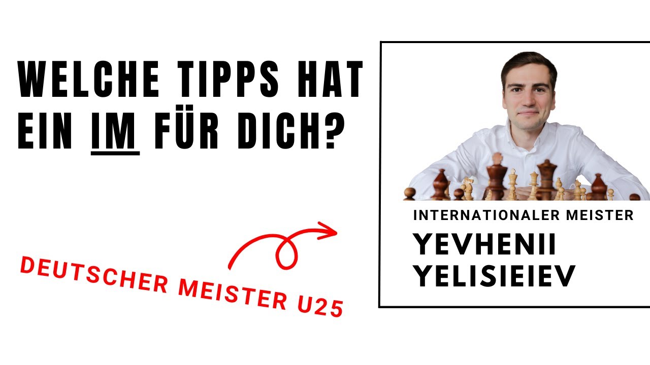 Internationaler Meister spricht Klartext &uuml;ber Schachverbesserung.