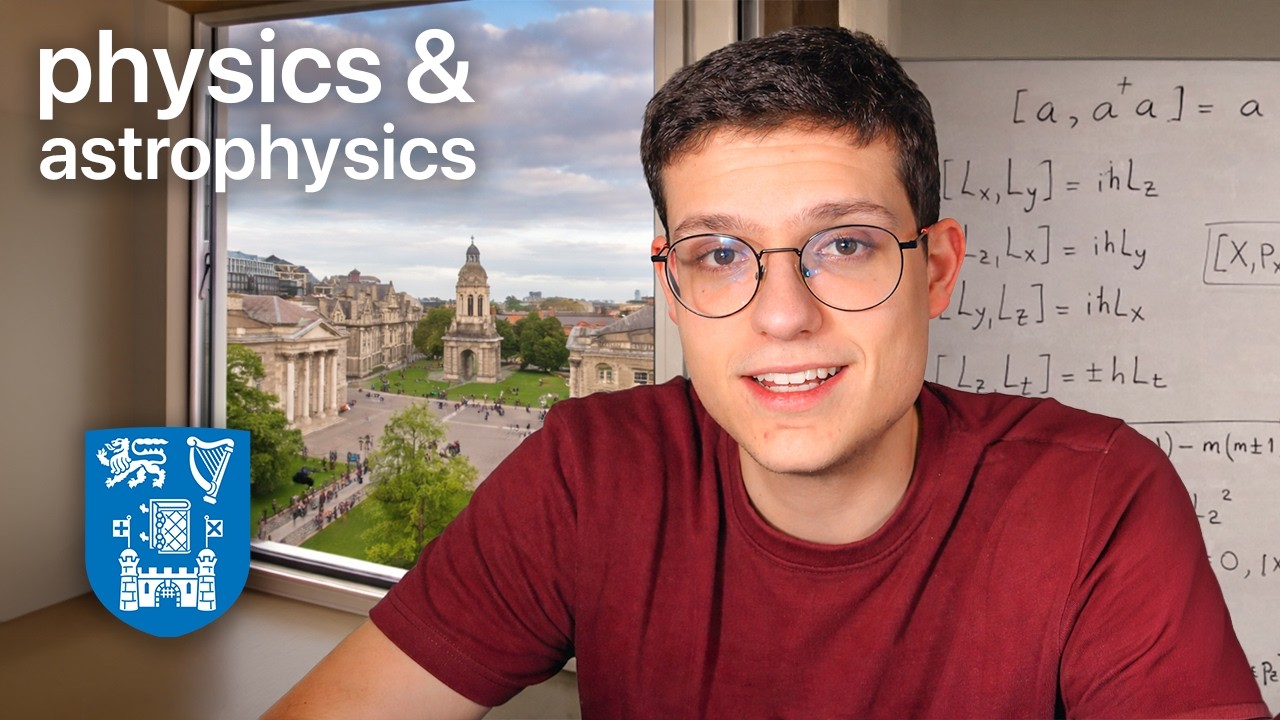 a week of final year physics and astrophysics at Trinity College Dublin