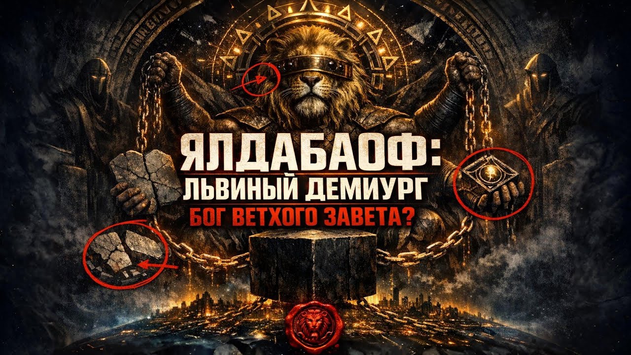 ЯЛДАБАОФ - БОГ Ветхого Завета как СЛЕПОЙ ДЕМИУРГ с головой льва