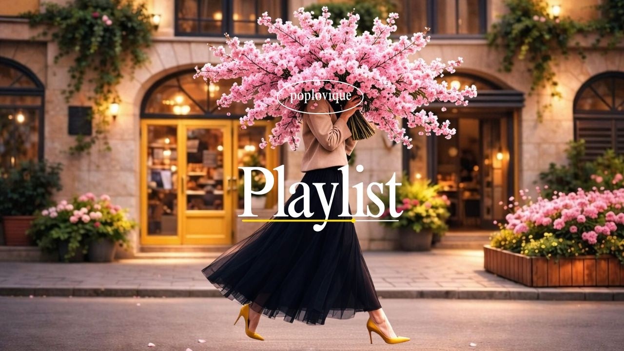 [Playlist] «Путь к тебе с цветами»🌸 Зависающий весенний поп 🎵 Музыка для магазинов · Кафе · Работа