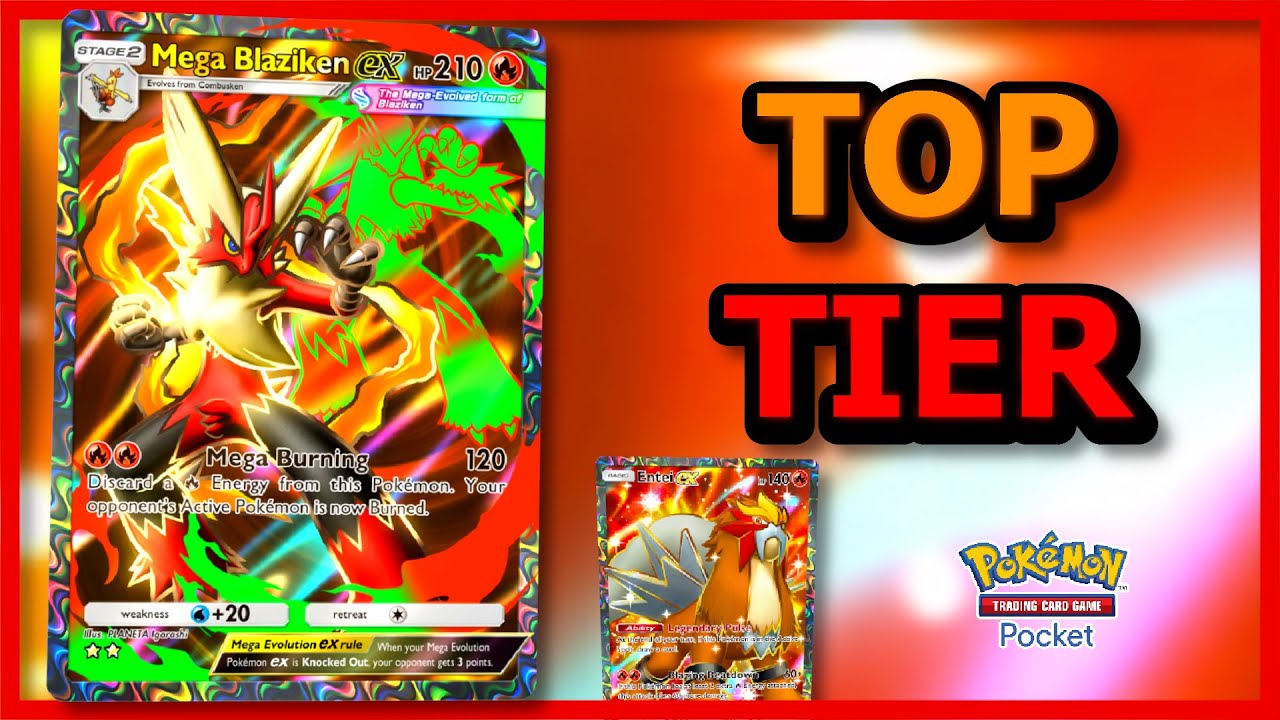MEGA BLAZIKEN Joins ENTEI To Make The BEST FIRE DECK!