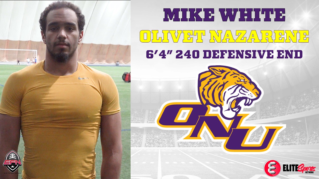 Mike White - Olivet Nazarene - Pro Day Workout