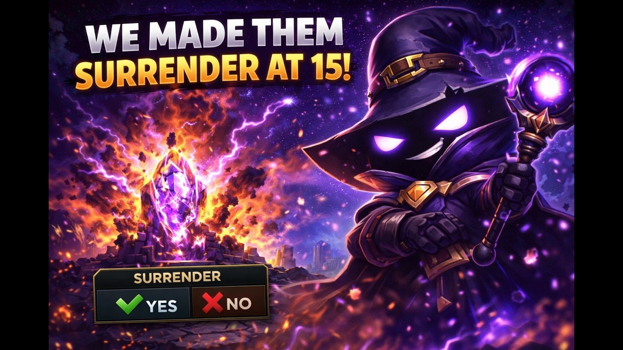 I MADE them SURRENDER!