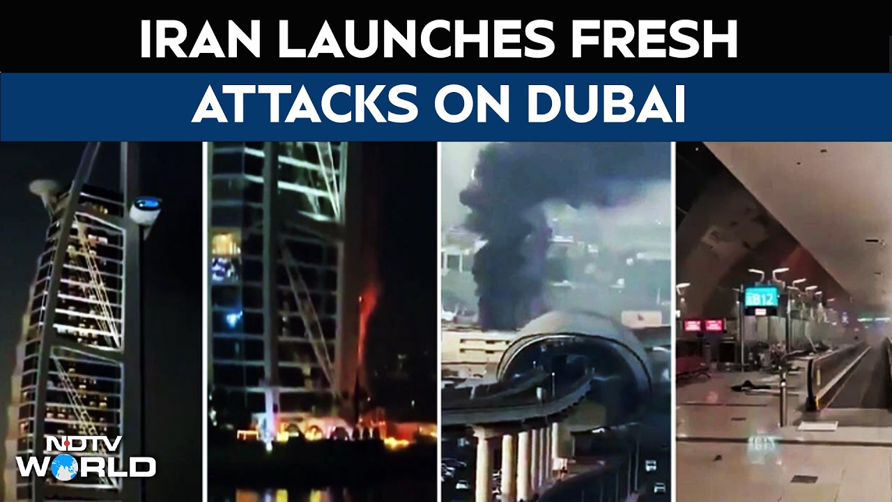 Iran's Retaliatory Strikes Continue For 3rd Day, Launches Fresh Attacks On Dubai