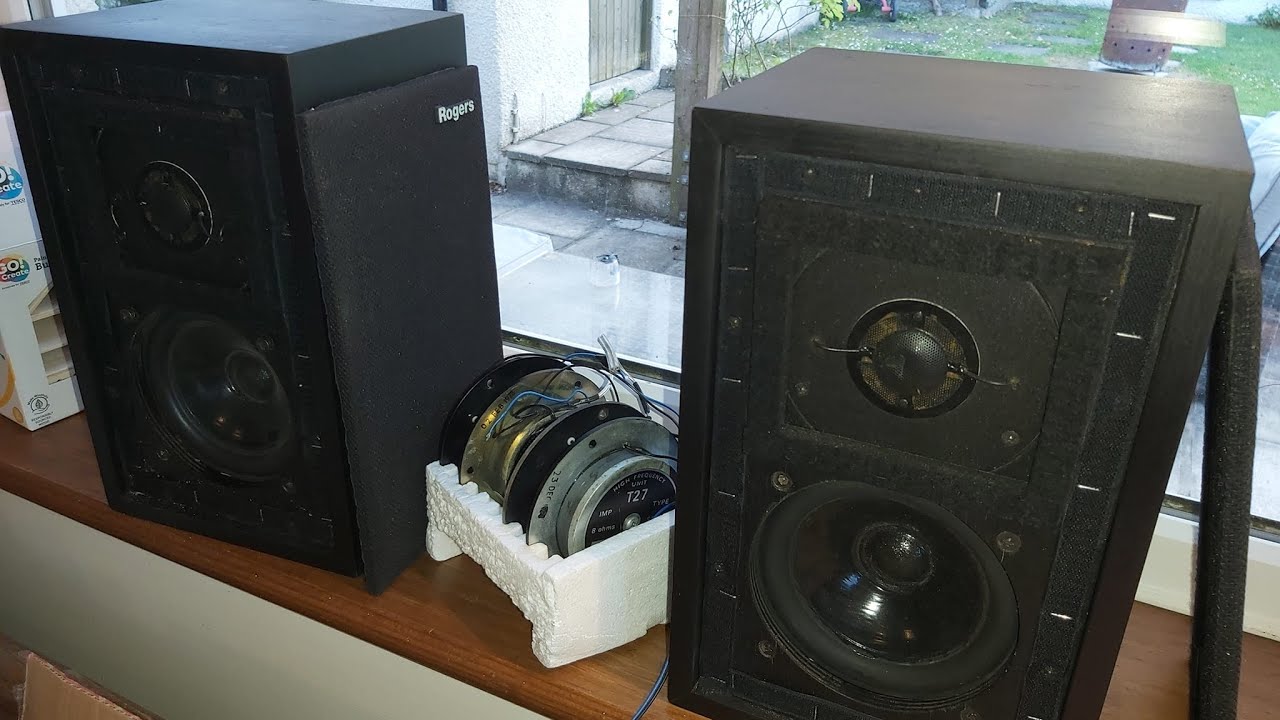 Roger's LS3/5a Speakers Part 1