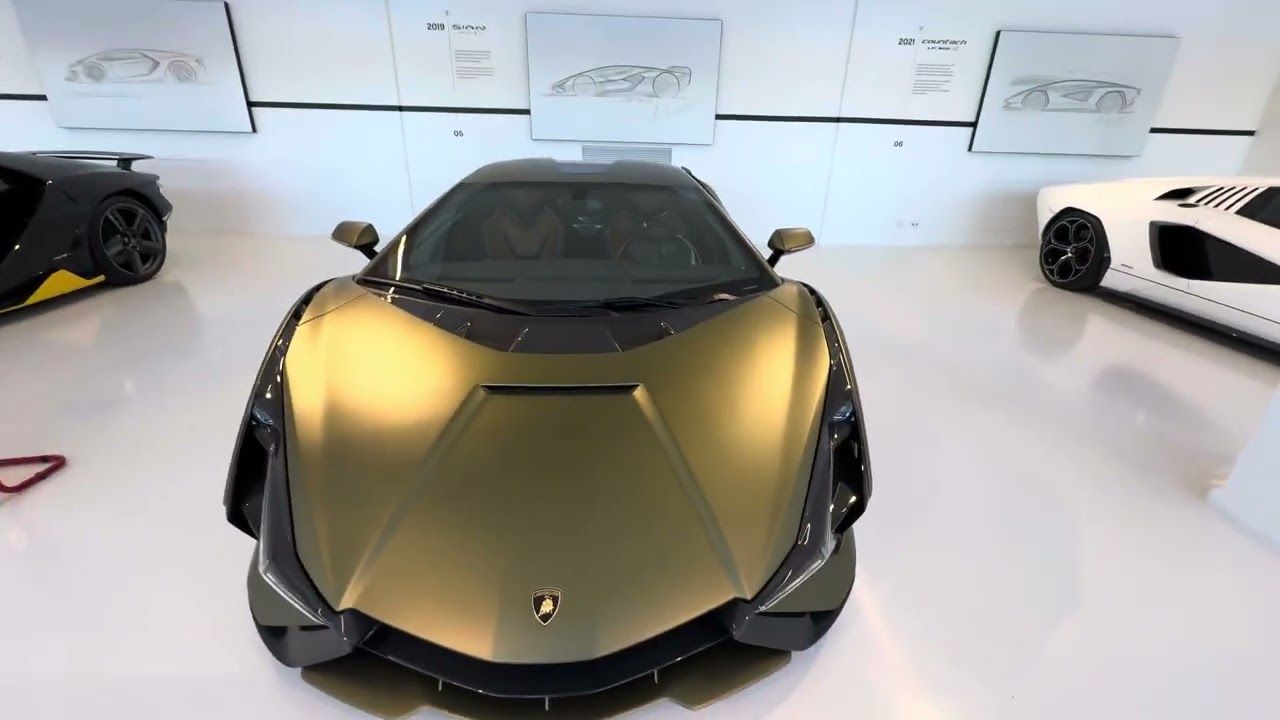 Lamborghini factory museum in Saint - Agata’s  Bolognese  Italy 