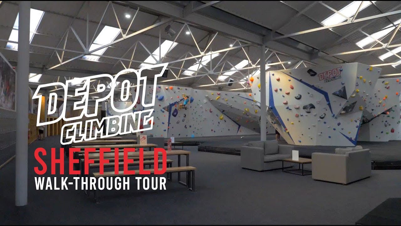 Depot Climbing Sheffield Centre Walk through