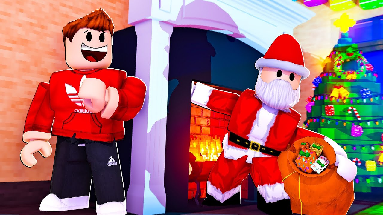 Den WEIHNACHTSMANN ERWISCHT?! STORY (Roblox)