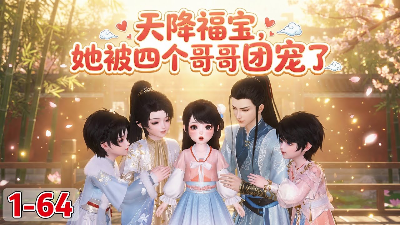 《天降福宝，她被四个哥哥团宠了》1~64