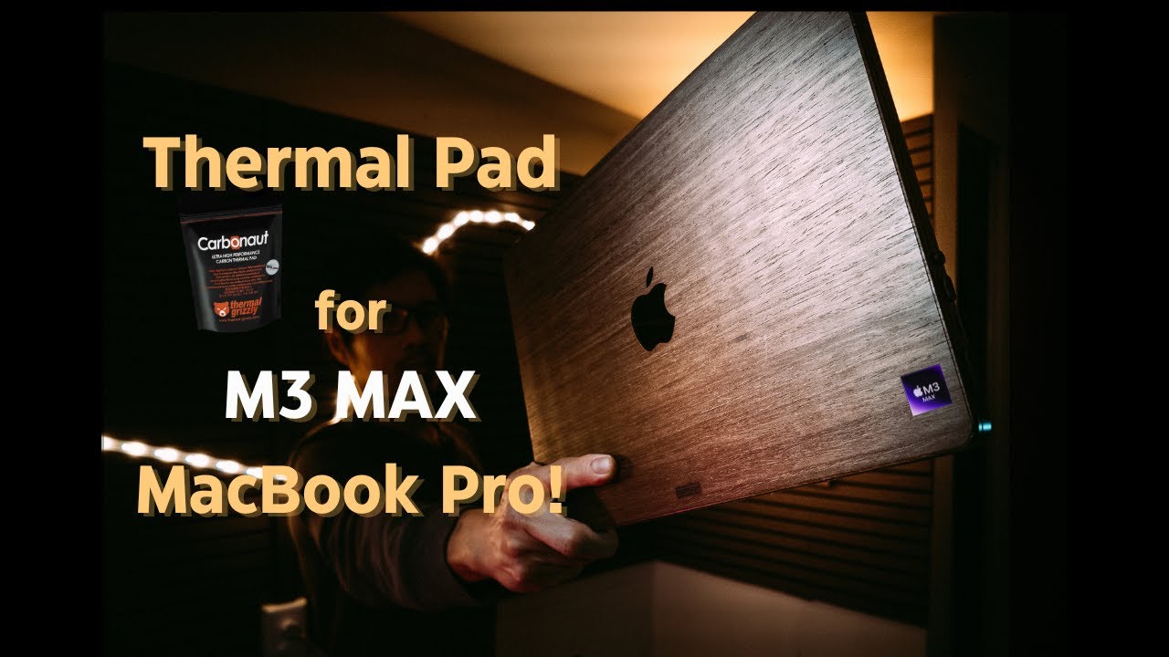 M3 Max MacBook Pro with Carbonaut Thermal Pad INSIDE | The Perfect Tandem!
