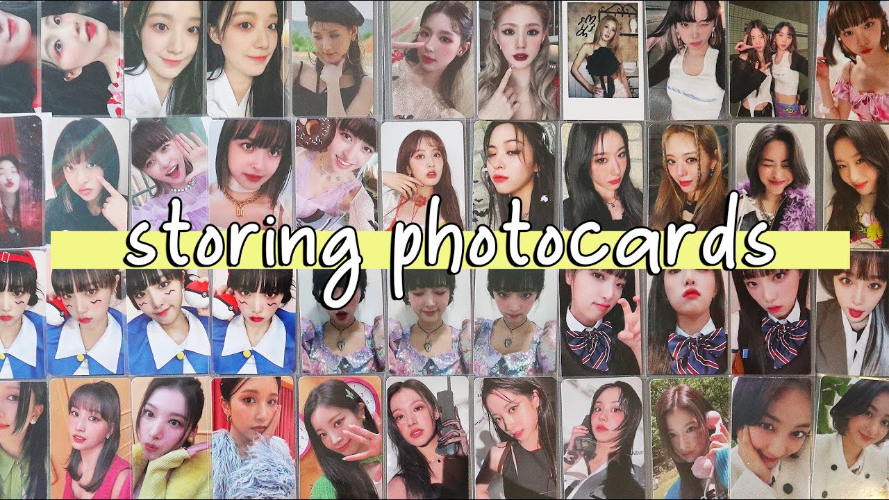 storing photocards in my binders #48 ☆ 170+ pcs