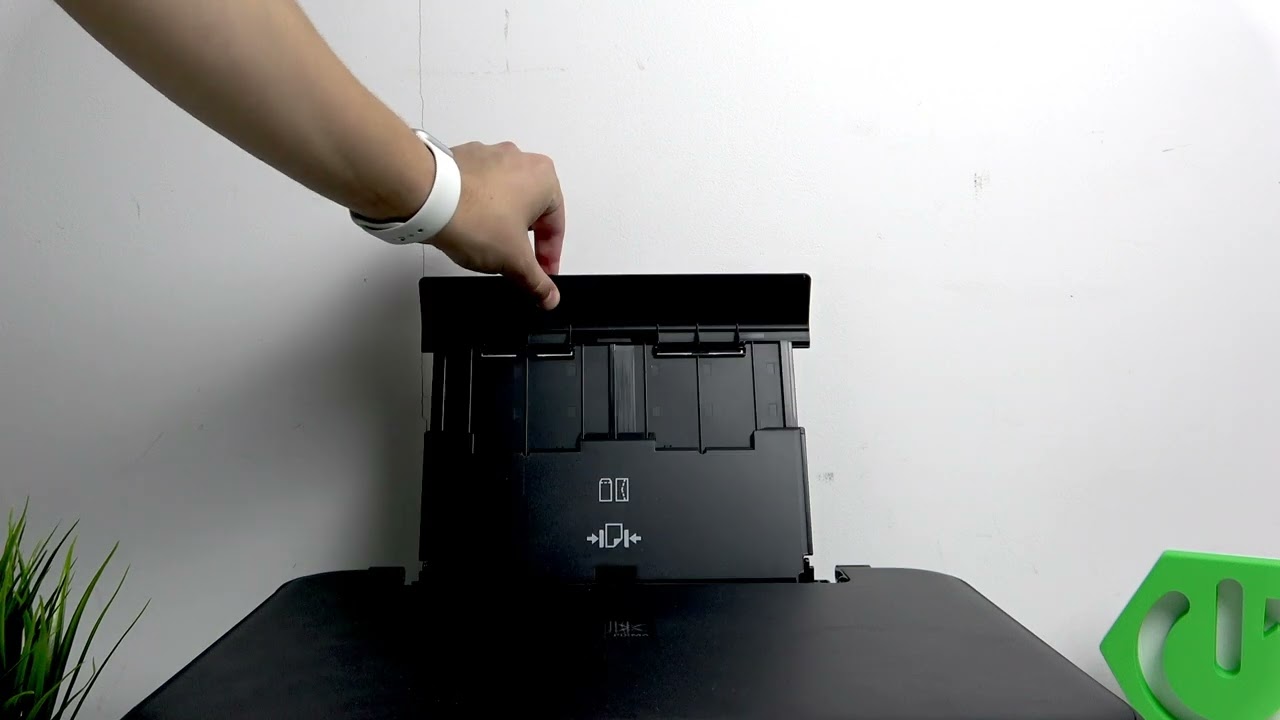 CANON PIXMA TS5150 – How to Open and Adjust Paper Trays