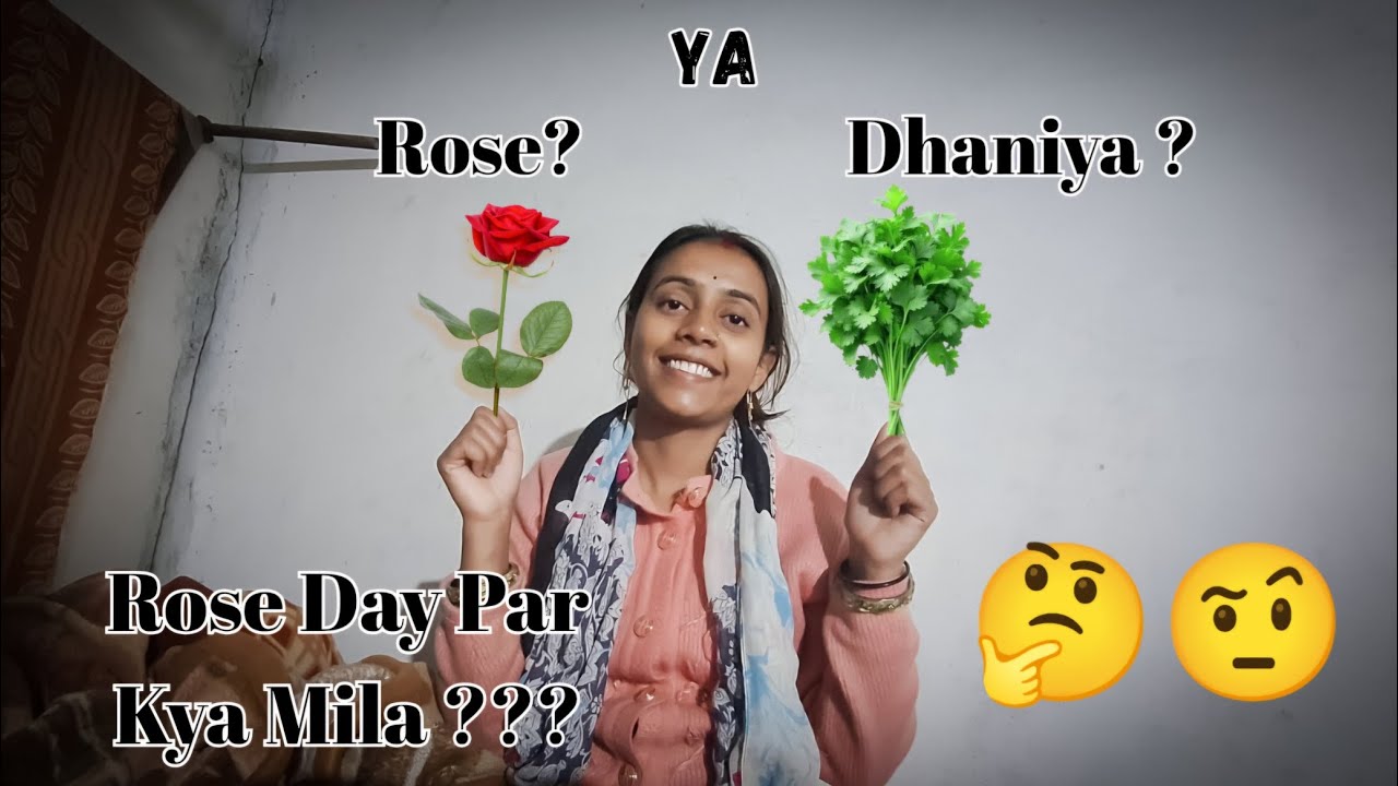 Rose day par mere pati ne ky diya? ||Rose 🌹 ya dhaniya|| naina ki setaniya din pr din badti ja rhi h