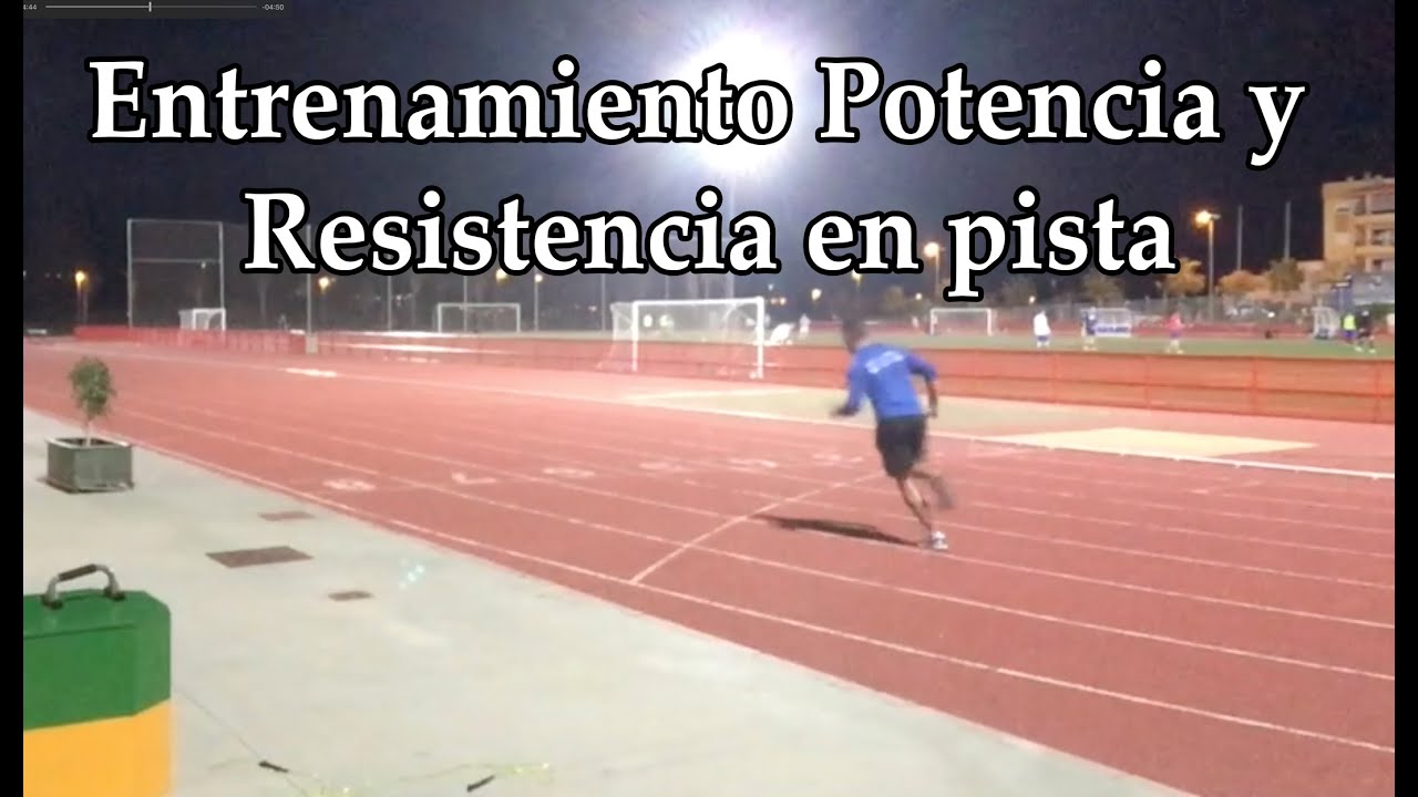 🔴  Entrenamiento de Potencia y Resistencia en Pista de Atletismo (malaga entrena)