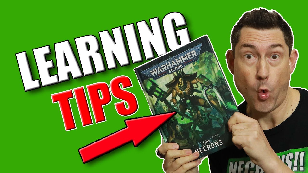 Top Ten Tips to Learn Your New Necron Codex