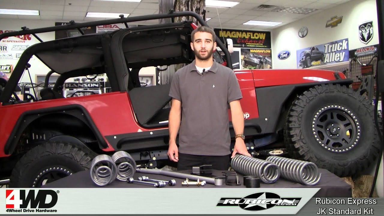Rubicon Express - Standard Coil Kit for Jeep JK - Lift Kits & Suspension