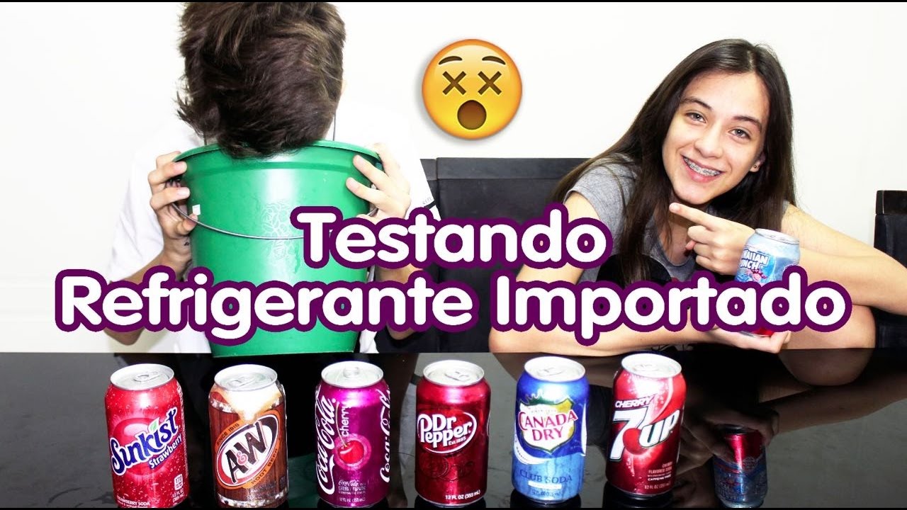 TESTANDO REFRIGERANTES IMPORTADOS - RICK SANTINA